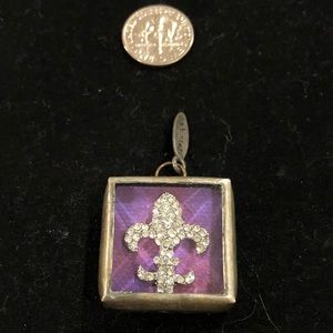 Fleur de Lis charm